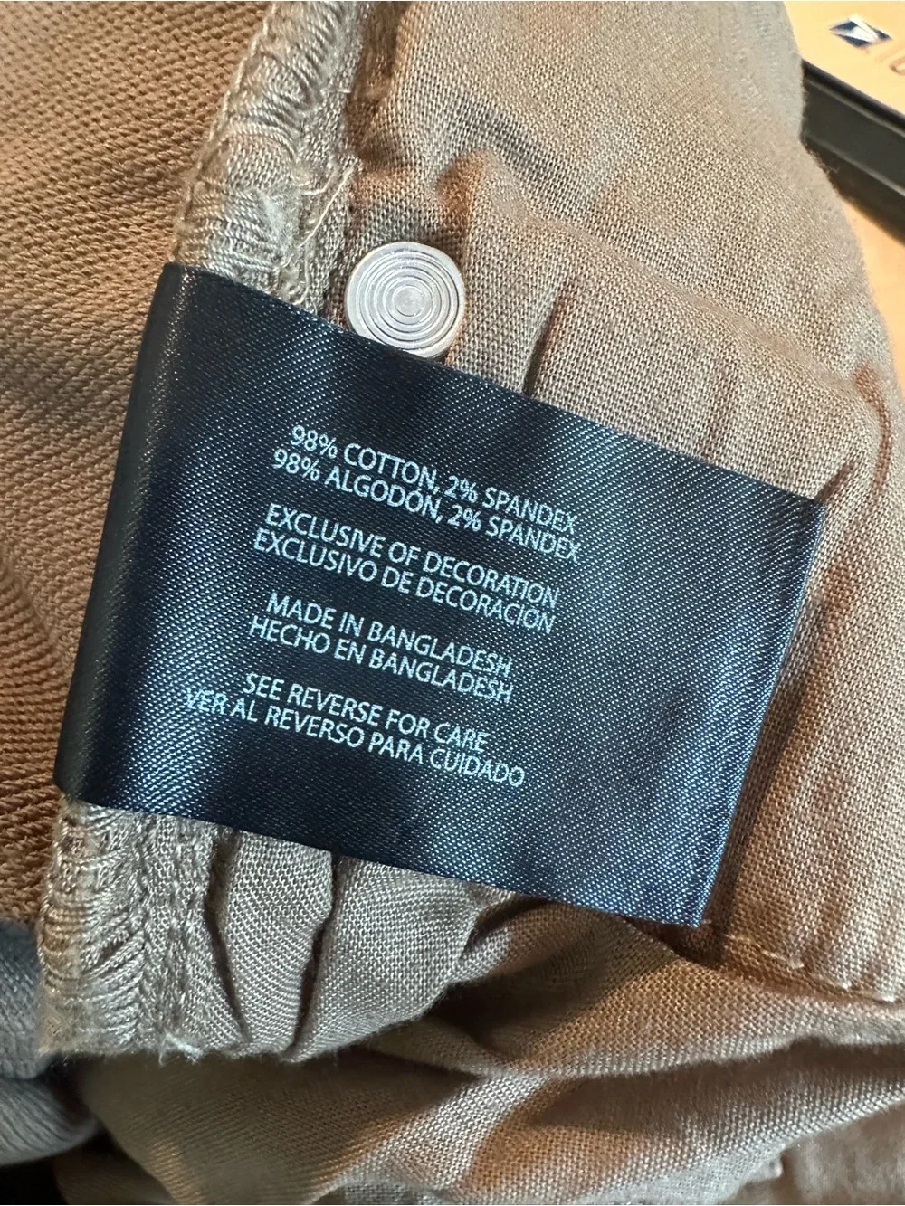 SOLD Banana Republic Slim Jeans in Tan